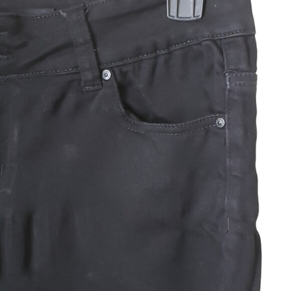 2 FOR $5 SALE Vintage Violet Black Capri Jeans 12P - Picture 4 of 8